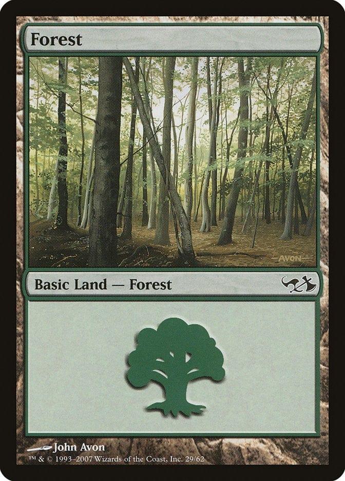 Magic: The Gathering MTG Single Forest (29) [Duel Decks: Elves vs. Goblins]