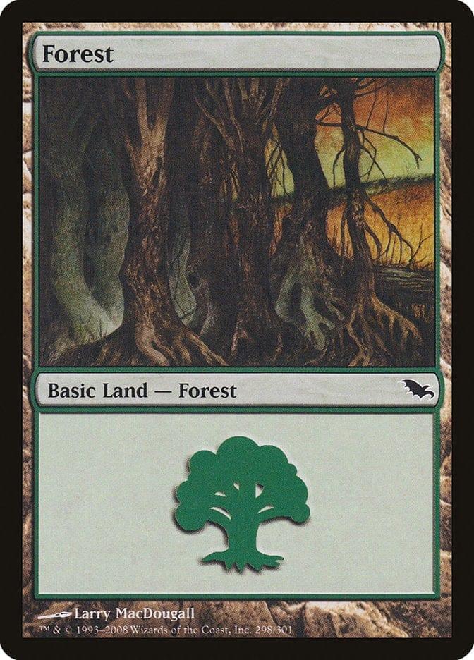 Magic: The Gathering MTG Single Forest (298) [Shadowmoor]