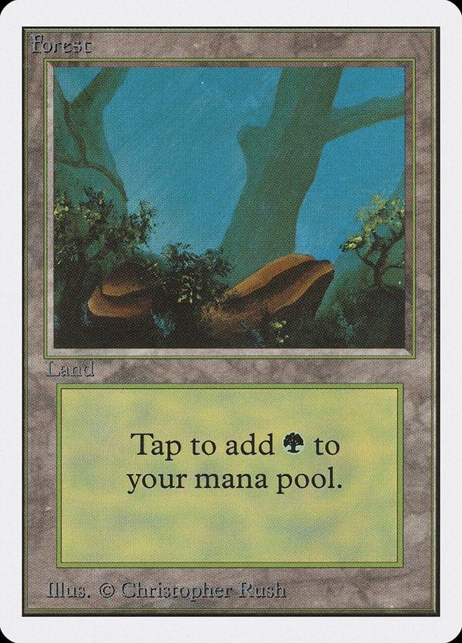Magic: The Gathering MTG Single Forest (300) [Unlimited Edition]
