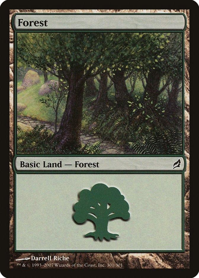 Magic: The Gathering MTG Single Forest (301) [Lorwyn]