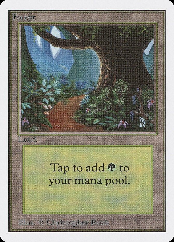 Magic: The Gathering MTG Single Forest (301) [Unlimited Edition]