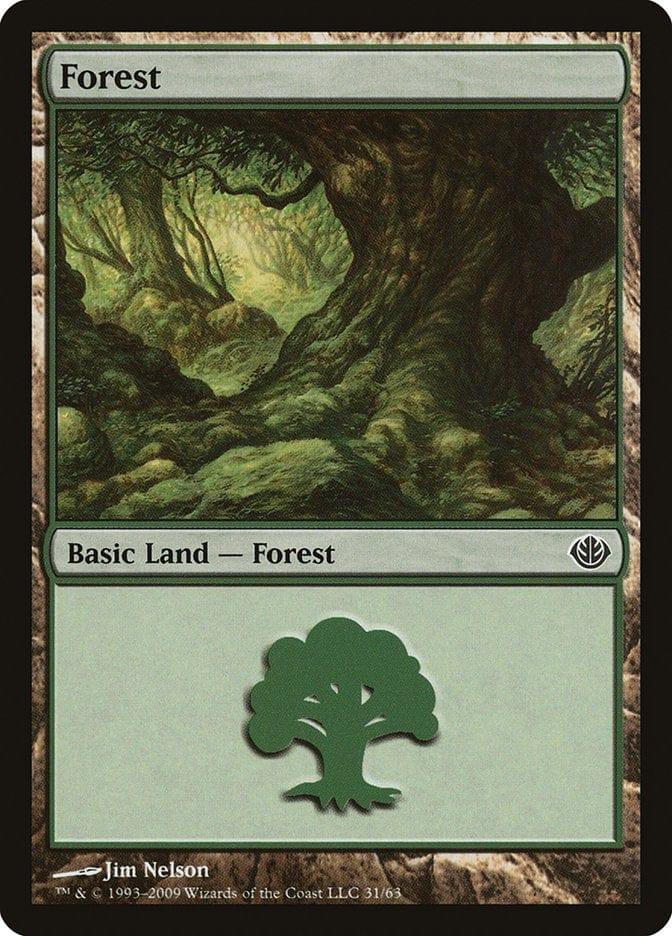 Magic: The Gathering MTG Single Forest (31) [Duel Decks: Garruk vs. Liliana]