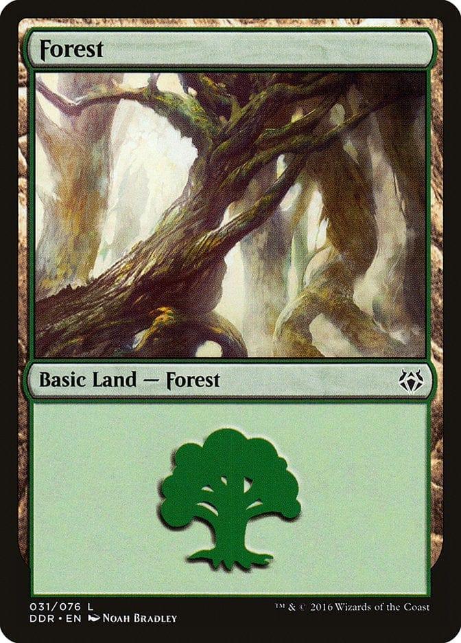 Magic: The Gathering MTG Single Forest (31) [Duel Decks: Nissa vs. Ob Nixilis]