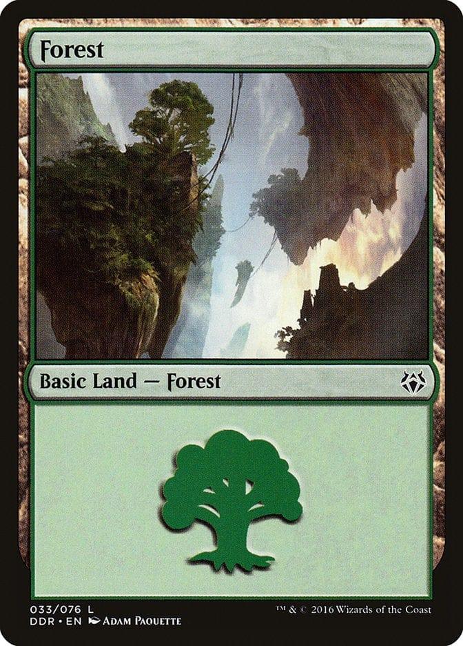 Magic: The Gathering MTG Single Forest (33) [Duel Decks: Nissa vs. Ob Nixilis]