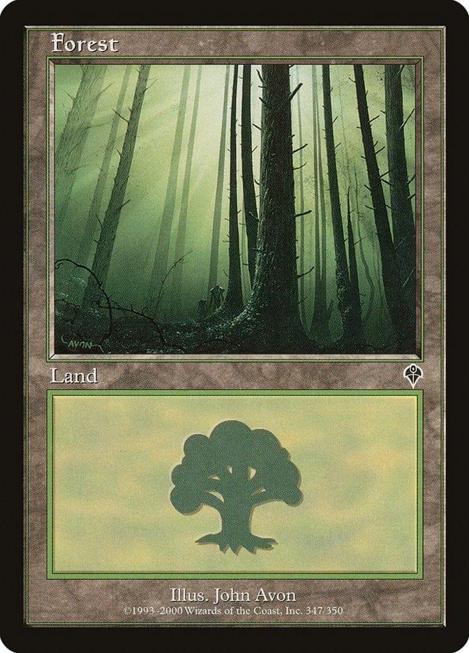 Magic: The Gathering MTG Single Forest (347) [Invasion]