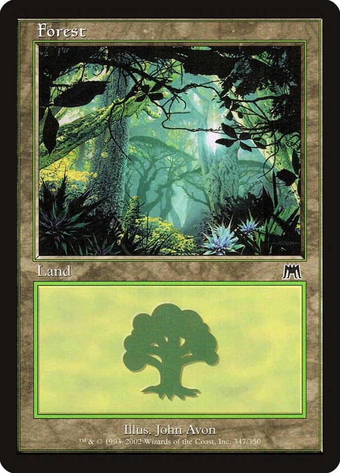 Magic: The Gathering MTG Single Forest (347) [Onslaught]