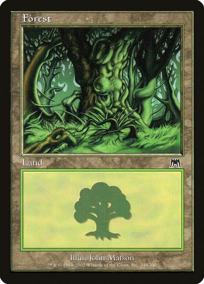 Magic: The Gathering MTG Single Forest (348) [Onslaught]