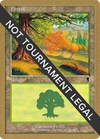 Magic: The Gathering MTG Single Forest (349) - 2002 Raphael Levy (ODY) [World Championship Decks]