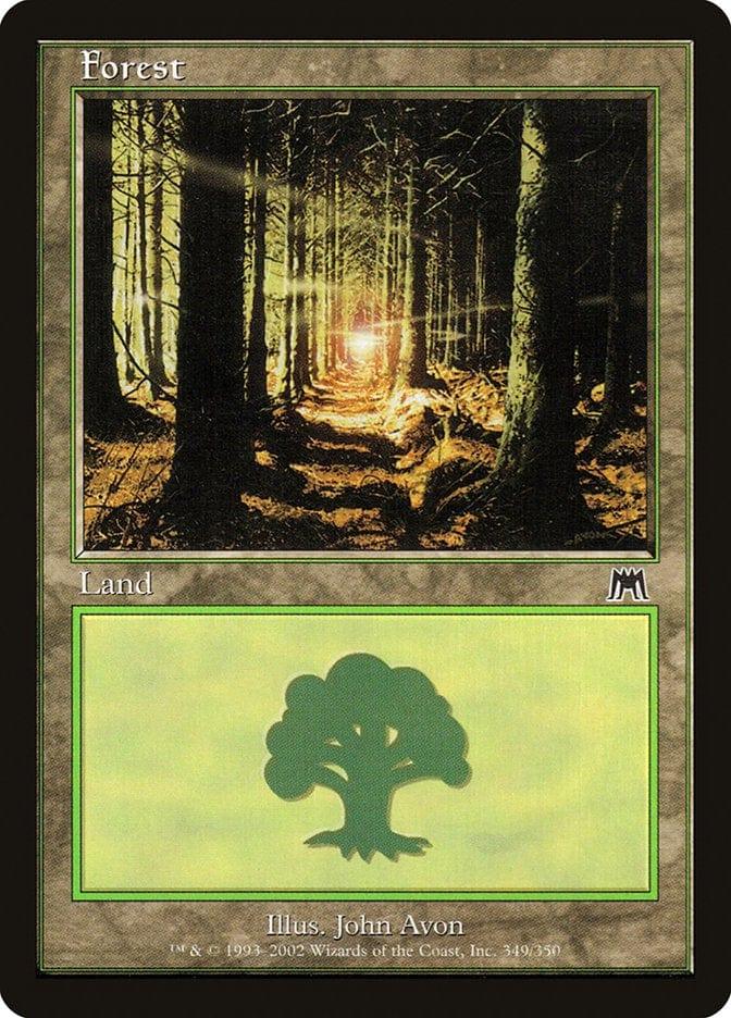 Magic: The Gathering MTG Single Forest (349) [Onslaught]