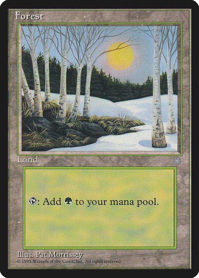 Magic: The Gathering MTG Single Forest (380) [Ice Age]