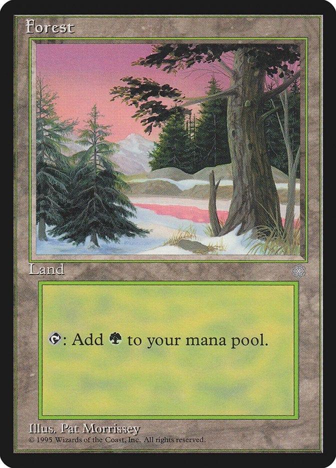 Magic: The Gathering MTG Single Forest (381) [Ice Age]