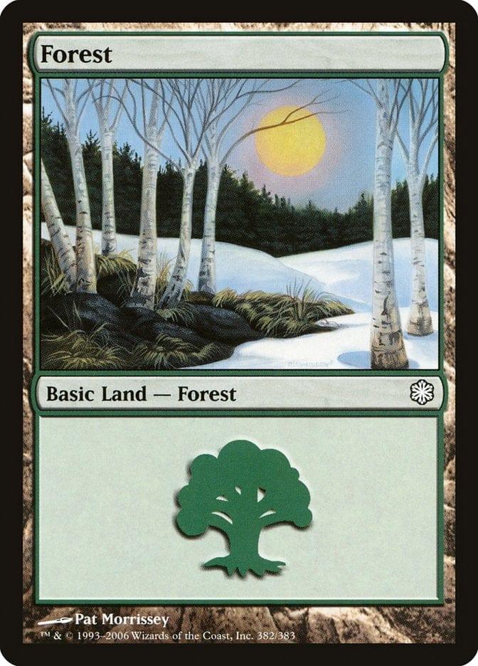 Magic: The Gathering MTG Single Forest (382) [Coldsnap Theme Decks]