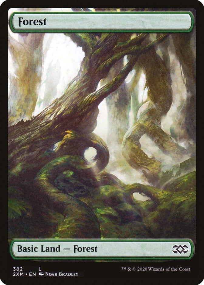 Magic: The Gathering MTG Single Forest (382) [Double Masters]