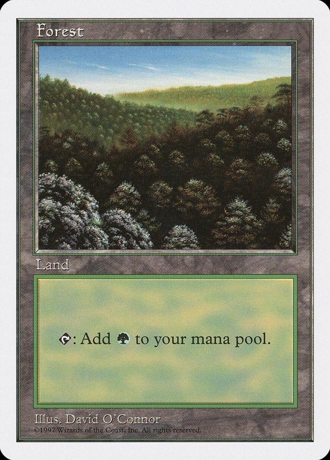 Magic: The Gathering MTG Single Forest (446) [Fifth Edition]