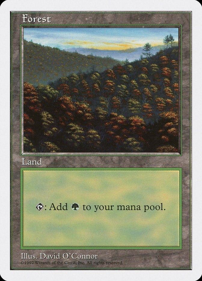Magic: The Gathering MTG Single Forest (448) [Fifth Edition]