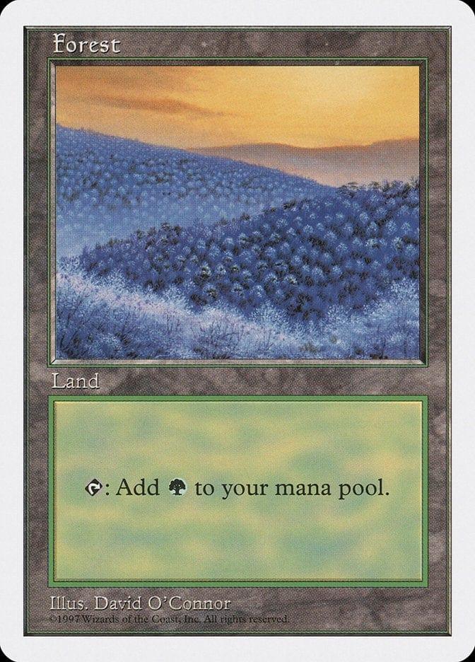 Magic: The Gathering MTG Single Forest (449) [Fifth Edition]