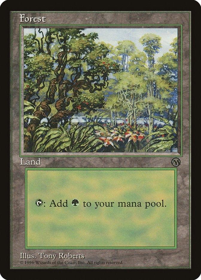 Magic: The Gathering MTG Single Forest (5) [Arena League 1996]