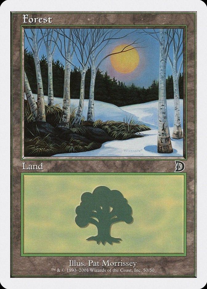 Magic: The Gathering MTG Single Forest (50) [Deckmasters]
