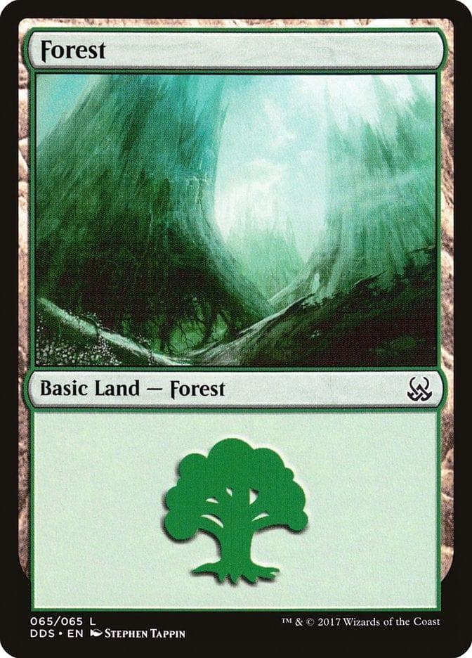 Magic: The Gathering MTG Single Forest (65) [Duel Decks: Mind vs. Might]