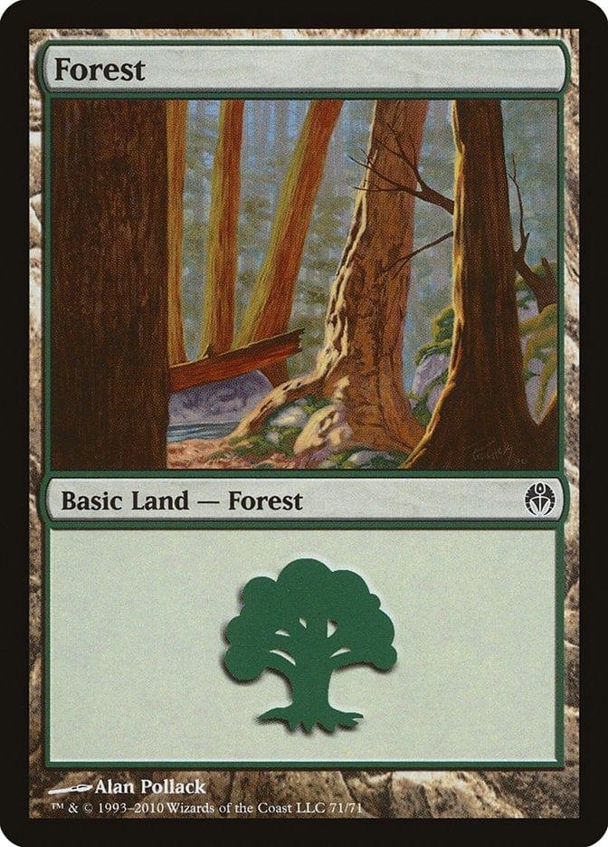 Magic: The Gathering MTG Single Forest (71) [Duel Decks: Phyrexia vs. the Coalition]