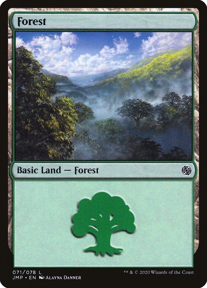 Magic: The Gathering MTG Single Forest (71) [Jumpstart]