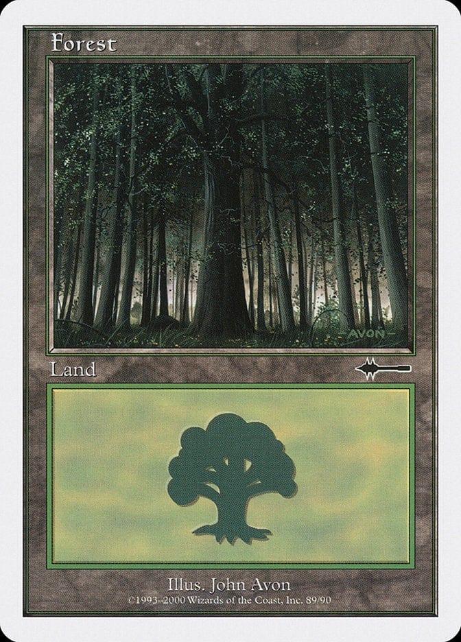 Magic: The Gathering MTG Single Forest (89) [Beatdown Box Set]