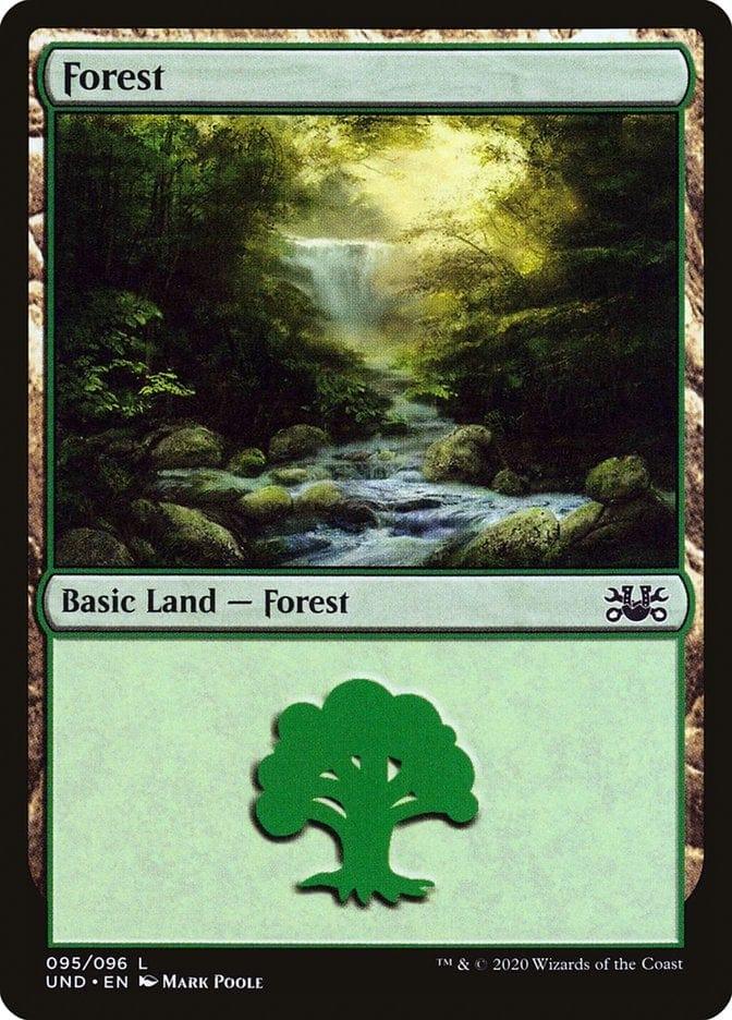 Magic: The Gathering MTG Single Forest (95) [Unsanctioned]