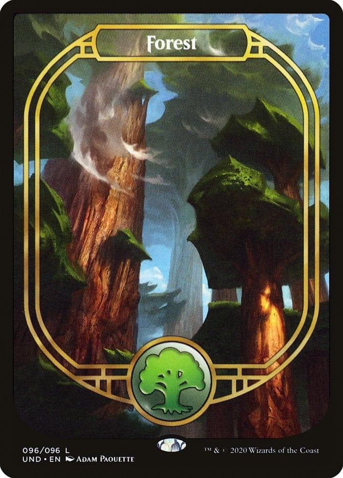 Magic: The Gathering MTG Single Forest (96) [Unsanctioned]