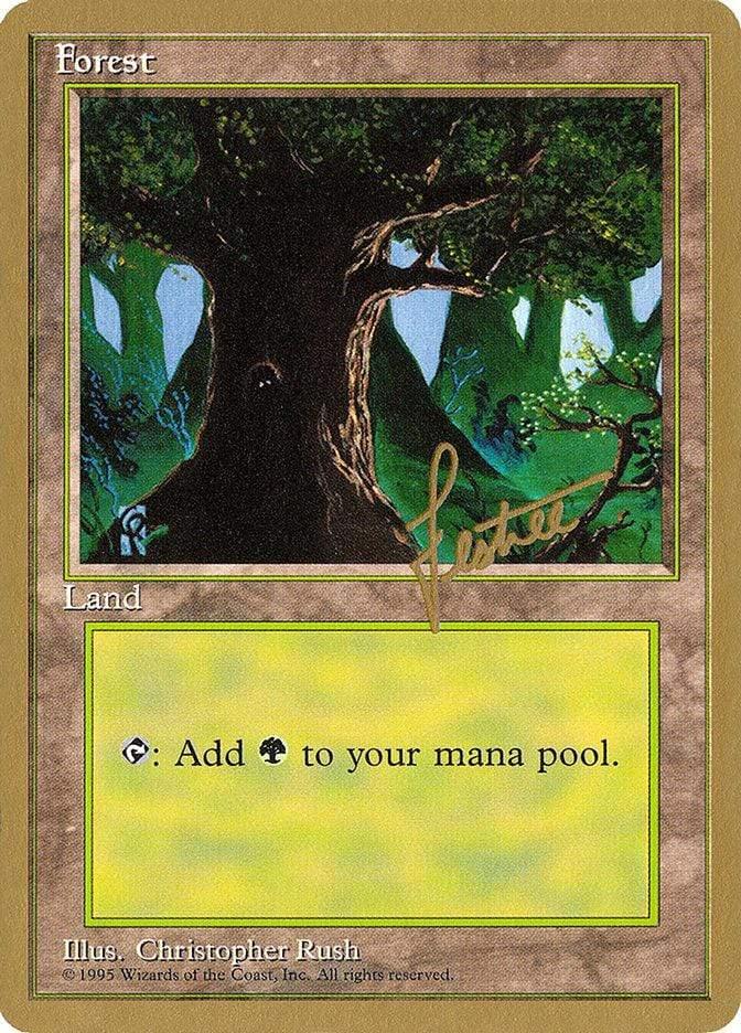 Magic: The Gathering MTG Single Forest (bl377) (Bertrand Lestree) [Pro Tour Collector Set]