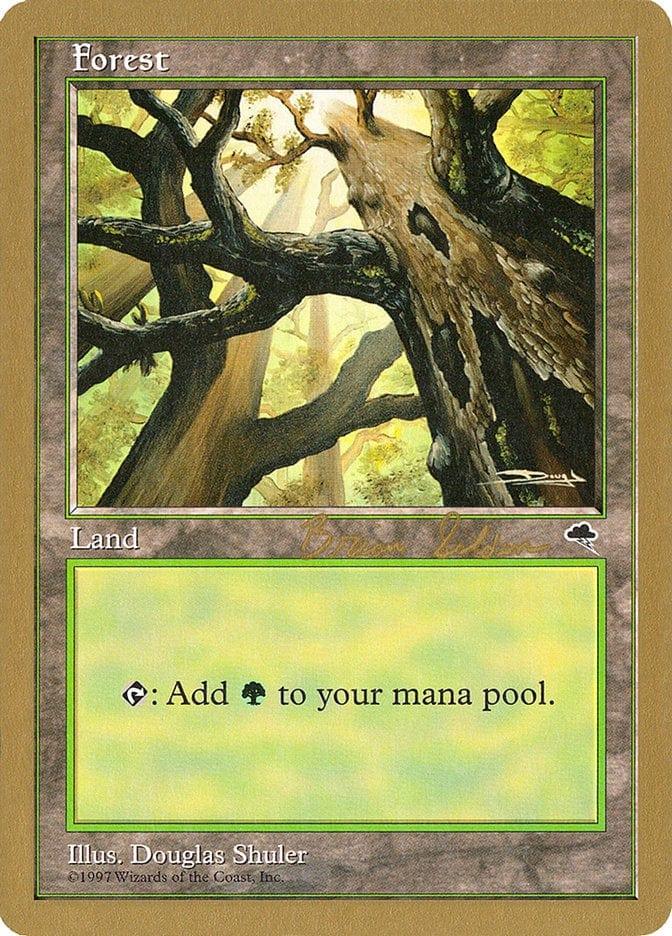 Magic: The Gathering MTG Single Forest (bs347) [World Championship Decks 1998]