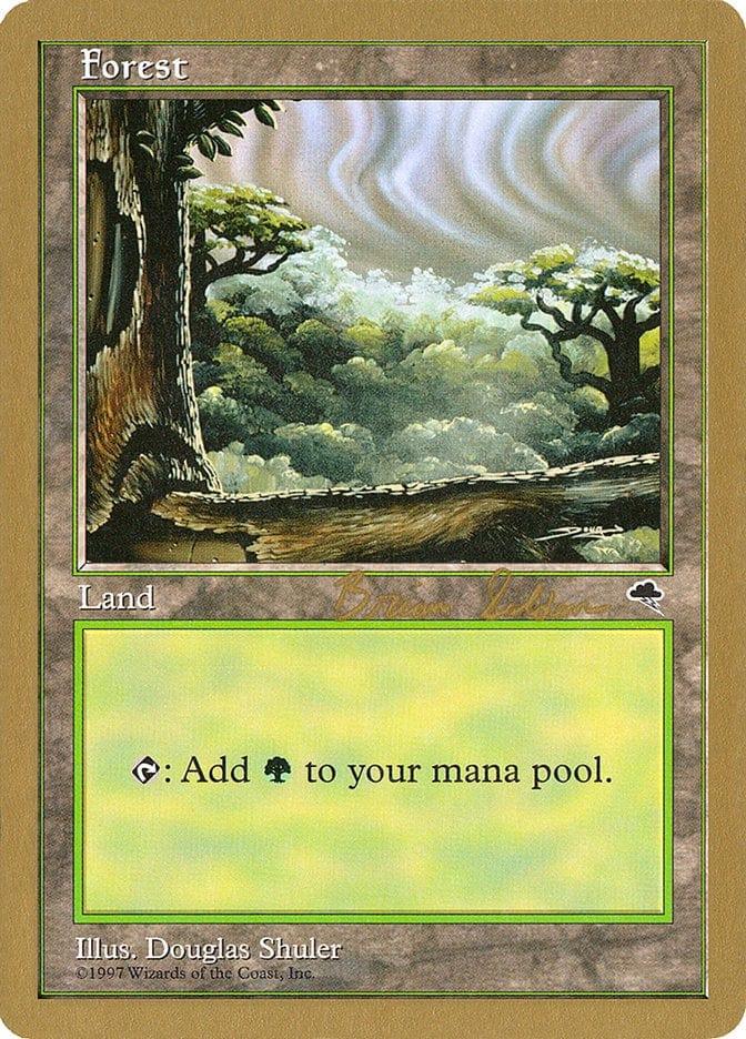 Magic: The Gathering MTG Single Forest (bs349) [World Championship Decks 1998]