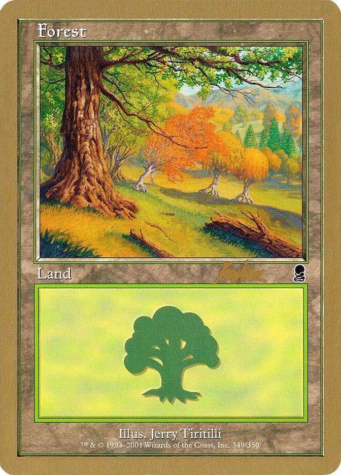 Magic: The Gathering MTG Single Forest [World Championship Decks 2002]
