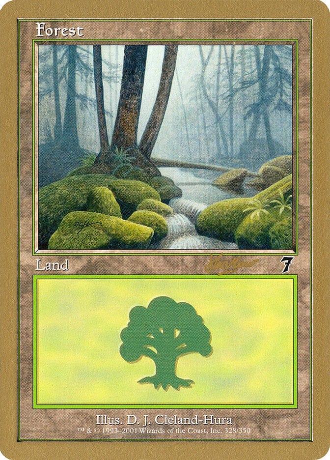 Magic: The Gathering MTG Single Forest [World Championship Decks 2002]