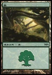 Magic: The Gathering MTG Single Forest - Zendikar Cycle [Magic Premiere Shop]