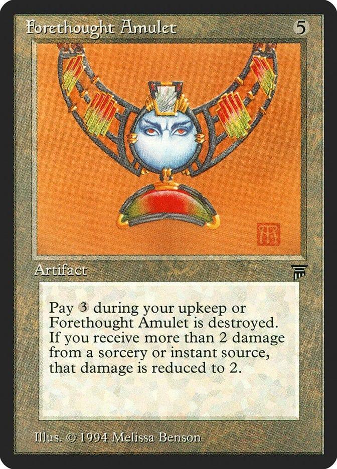 Magic: The Gathering MTG Single Forethought Amulet [Legends]