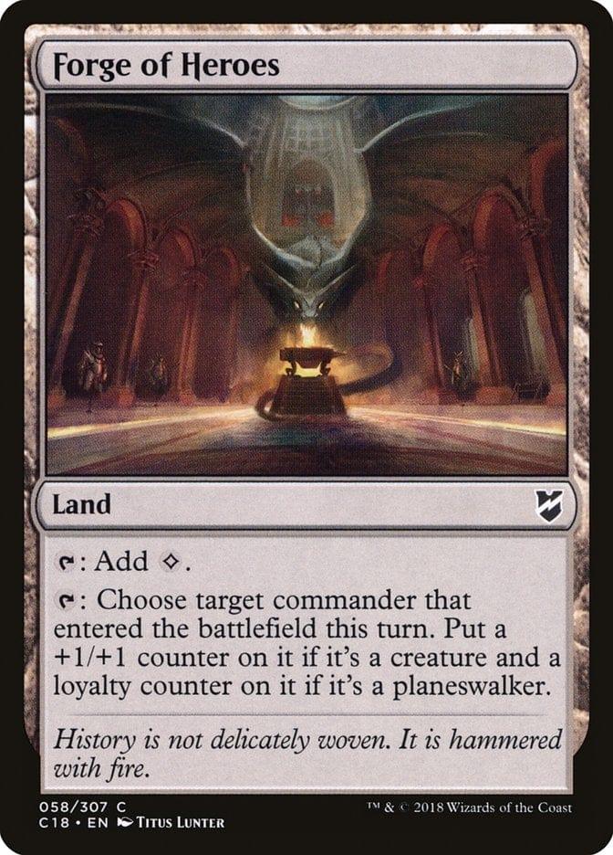 Magic: The Gathering MTG Single Forge of Heroes [Commander 2018]