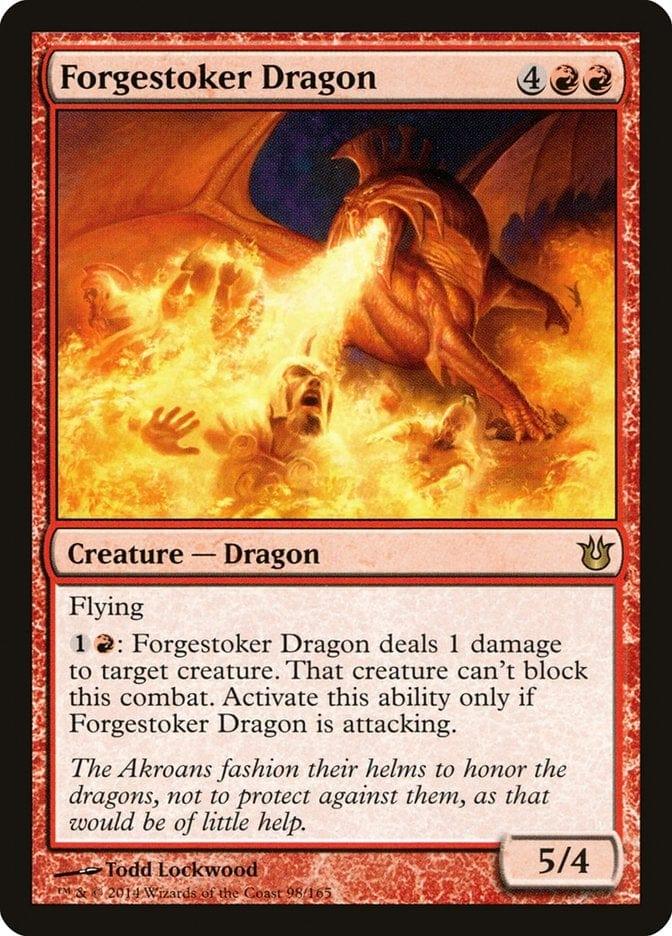 Magic: The Gathering MTG Single Forgestoker Dragon [Born of the Gods]