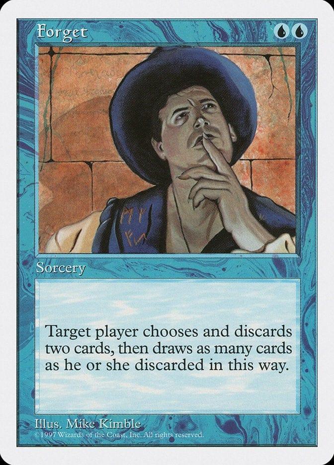 Magic: The Gathering MTG Single Forget [Fifth Edition]