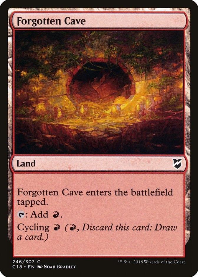 Magic: The Gathering MTG Single Forgotten Cave [Commander 2018]