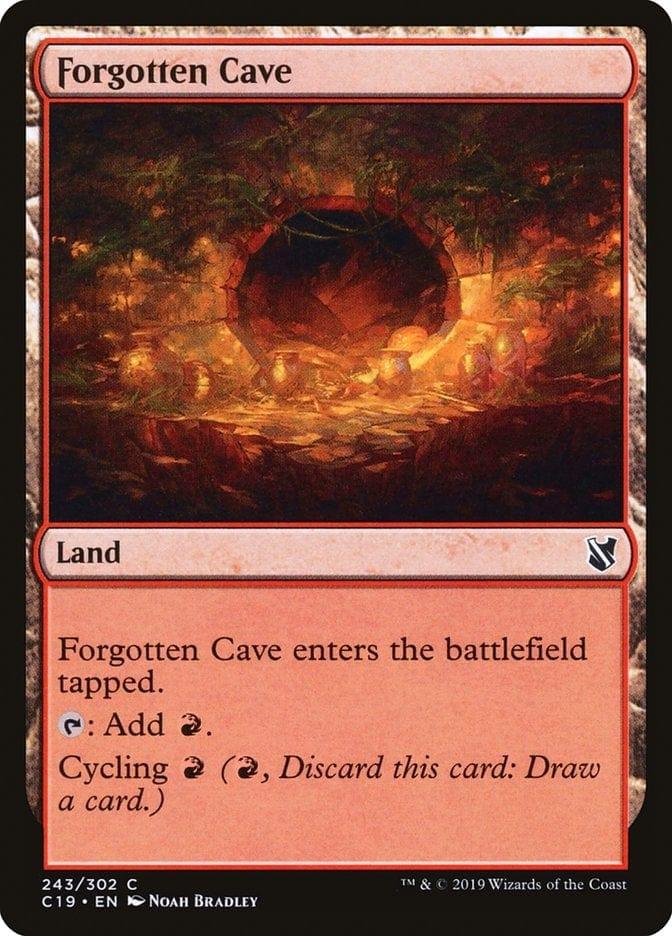 Magic: The Gathering MTG Single Forgotten Cave [Commander 2019]