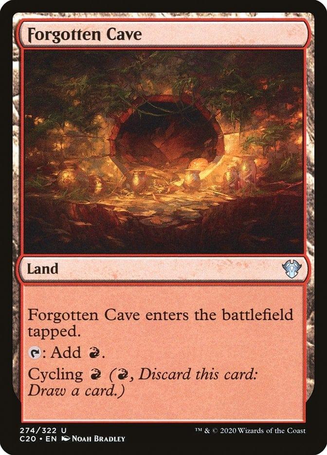 Magic: The Gathering MTG Single Forgotten Cave [Commander 2020]