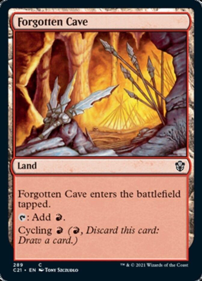 Magic: The Gathering MTG Single Forgotten Cave [Commander 2021]