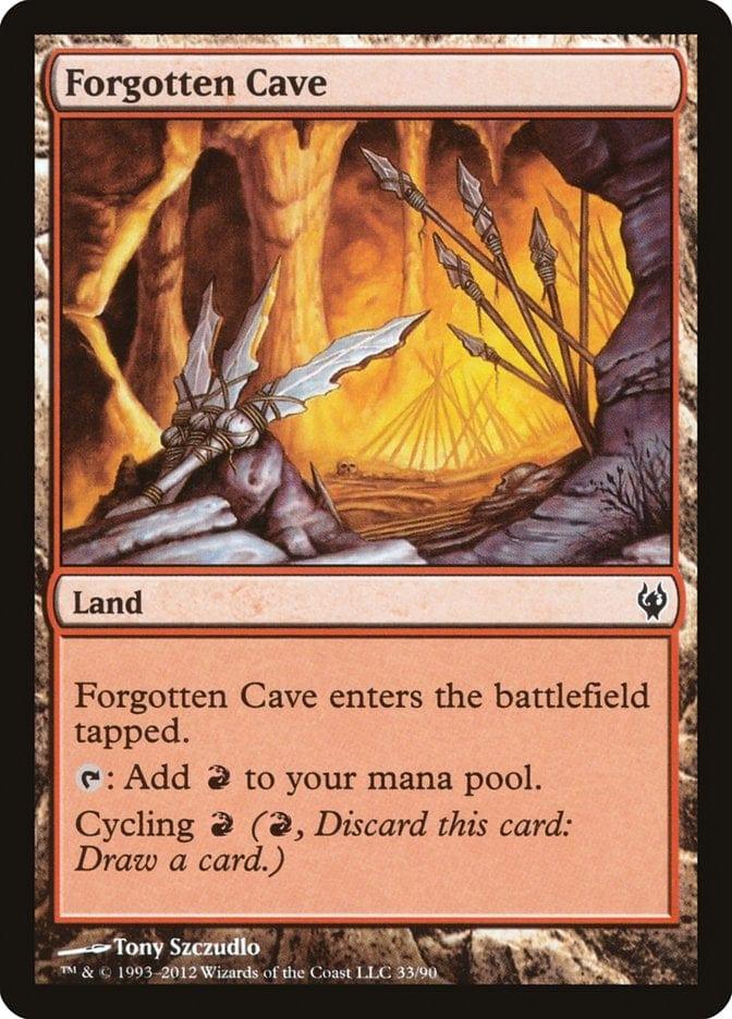 Magic: The Gathering MTG Single Forgotten Cave [Duel Decks: Izzet vs. Golgari]
