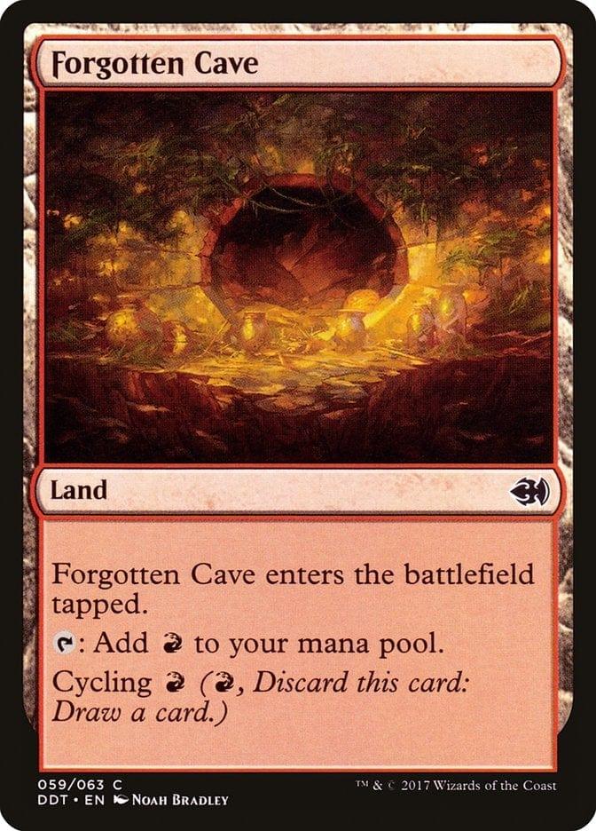 Magic: The Gathering MTG Single Forgotten Cave [Duel Decks: Merfolk vs. Goblins]