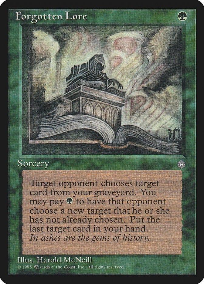 Magic: The Gathering MTG Single Forgotten Lore [Ice Age]