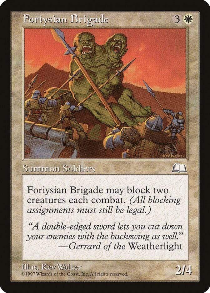 Magic: The Gathering MTG Single Foriysian Brigade [Weatherlight]