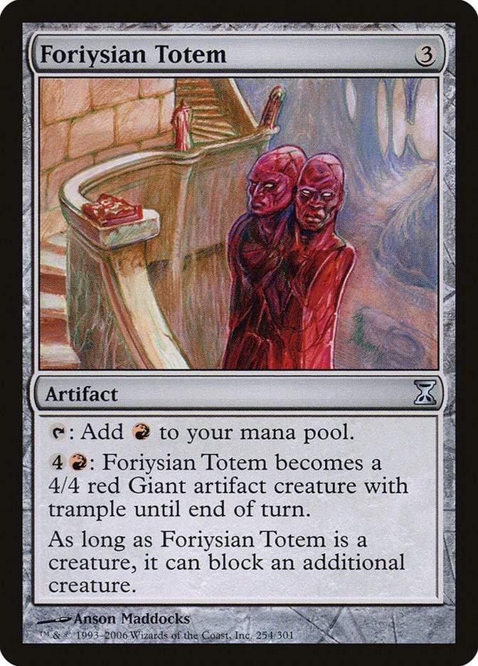 Magic: The Gathering MTG Single Foriysian Totem [Time Spiral]