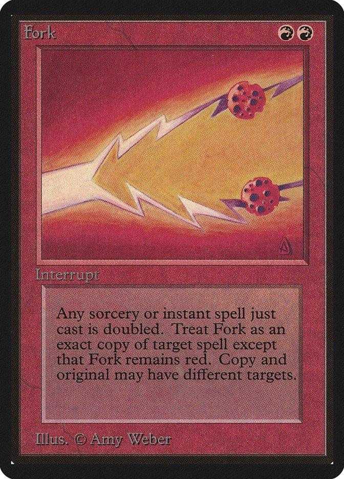 Magic: The Gathering MTG Single Fork [Limited Edition Beta]