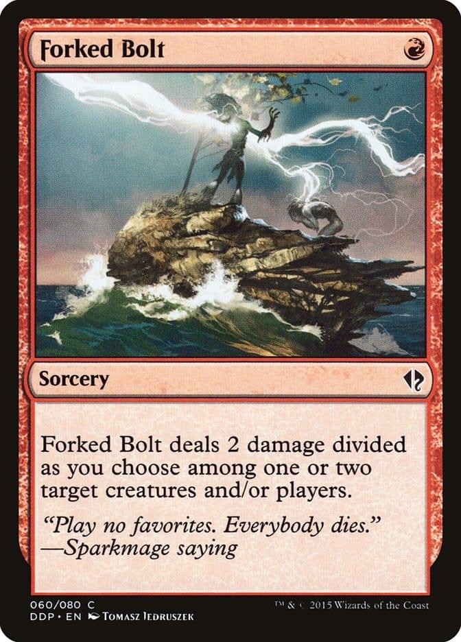 Magic: The Gathering MTG Single Forked Bolt [Duel Decks: Zendikar vs. Eldrazi]