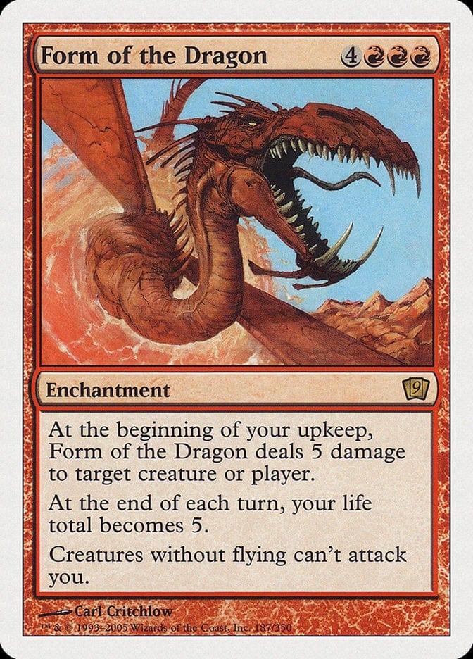 Magic: The Gathering MTG Single Form of the Dragon [Ninth Edition]